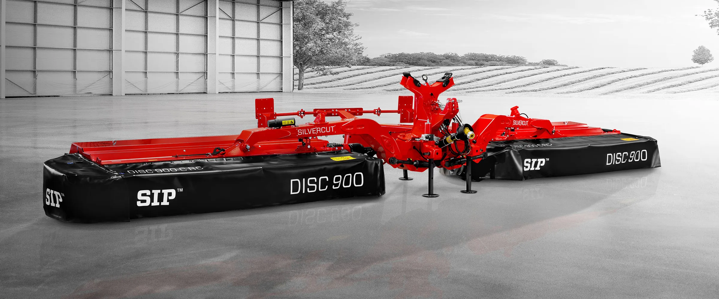 SIP SILVERCUT DISC 900 C, combinación de siega